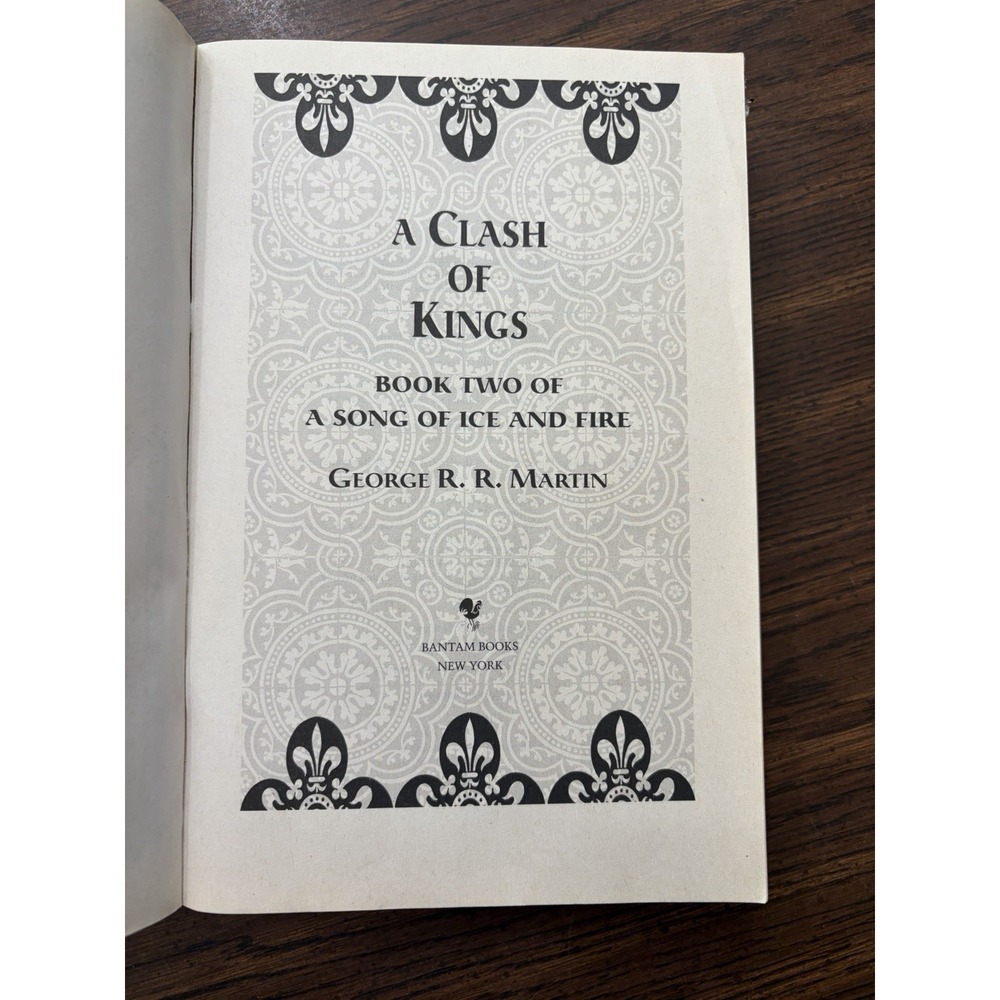 Clash of Kings by George R.‎ R. Martin (2000, Mass Market) - Picture 4 of 4